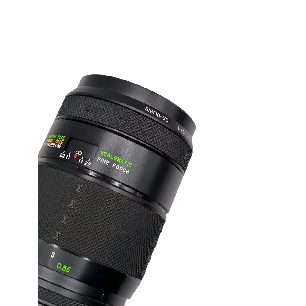 Sigma-XQ 70-210mm F3.5 Zoom Lens With OM Mount Manual Focus Includes Case